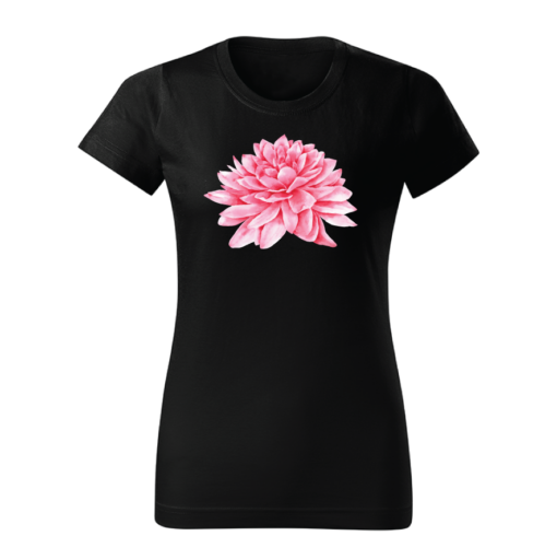 T-paita Vaaleanpunainen kukka