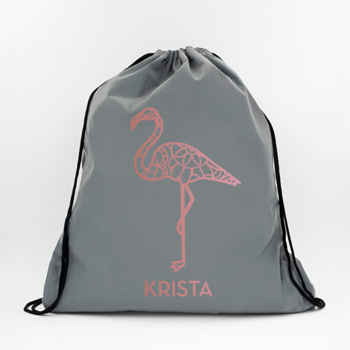 Heijastava kenkäpussi Flamingo